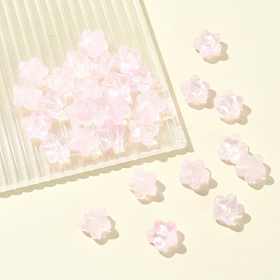 30Pcs Baking Paint Glass Beads GLAA-FS0001-99I-1