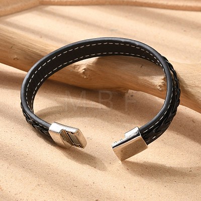 Imitation Leather Cord Bracelets BJEW-N0011-029B-1