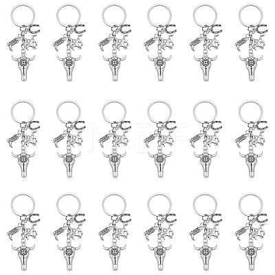 20Pcs Alloy Keychains KEYC-SC00027-1