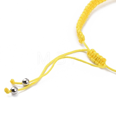 Adjustable Nylon Thread Braided Bead Bracelets Sets BJEW-JB05959-1