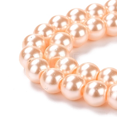 Eco-Friendly Glass Pearl Beads X-HY-J002-6mm-HX045-1