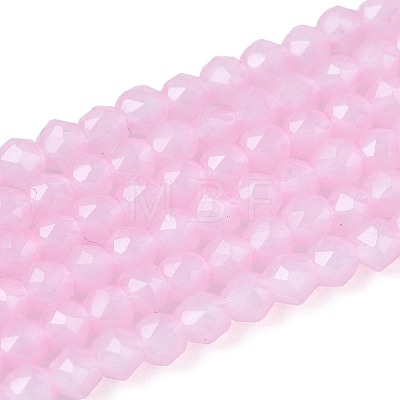 Imitation Jade Glass Beads Strands GLAA-T028-2mm-11E-1