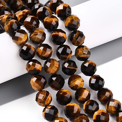 Natural Tiger Eye Beads Strands G-S345-10mm-22-1