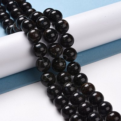 Natural Astrophyllite Beads Strands G-A202-01C-1