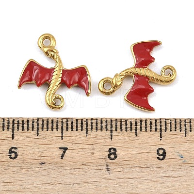 304 Stainless Steel Enamel Pendants LS-STAS-G370-01G-01-1
