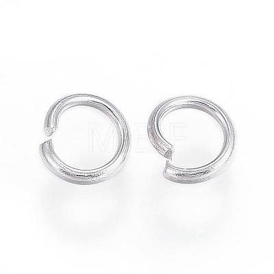 304 Stainless Steel Open Jump Rings STAS-F110-08P-1