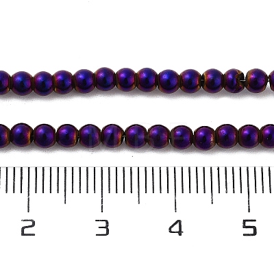 Synthetic Magnetic Hematite Beads Strands G-P545-K01-01G-1