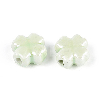 Handmade Porcelain Beads PORC-Z001-01G-01-1