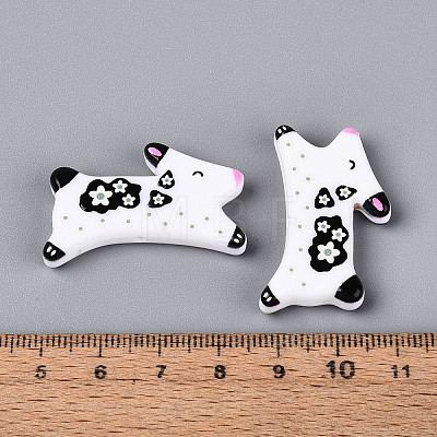 Printed Opaque Resin Beads RESI-N043-05-1