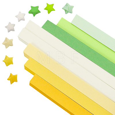 WADORN 2 Bags 2 Styles Luminous Lucky Star Origami Paper DIY-WR0004-14A-1