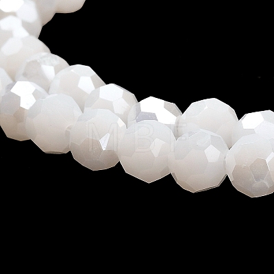 Imitation Jade Glass Beads Stands EGLA-A035-J6mm-B05-1