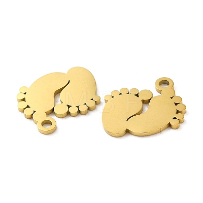 Ion Plating(IP) 304 Stainless Steel Charms STAS-J042-25G-1