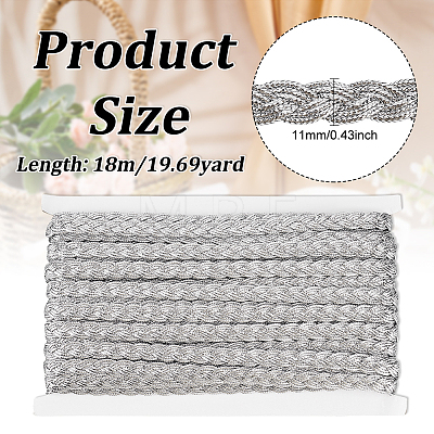 Filigree Corrugated Lace Ribbon OCOR-WH0080-65E-1