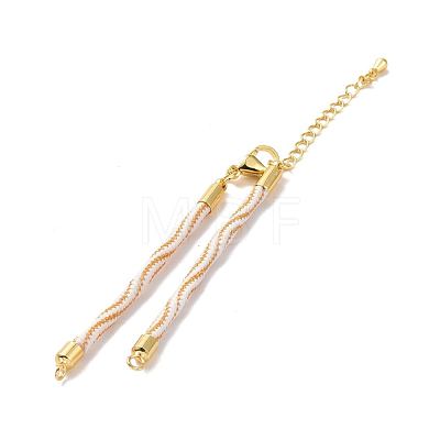 Nylon Cord Bracelets MAK-C003-02G-1