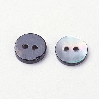 2-Hole Shell Buttons BUTT-L019-02B-1