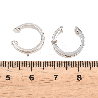 Brass Ear Cuff Findings KK-Z158-05P-1