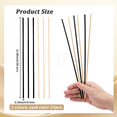 10 Sets 2 Colors Polyester Diffuser Replacement Sticks AJEW-SP0004-87A-1
