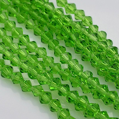 Bicone Glass Beads Strands EGLA-P016-4mm-05-1