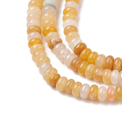 Natural Topaz Jade Beads Strands G-H292-A14-02-1