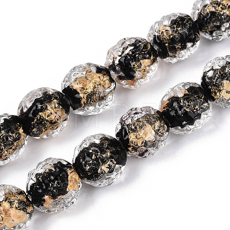 Handmade Lampwork Beads FOIL-T007-03H-1