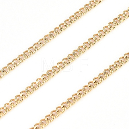 PVD Vacuum Plating 304 Stainless Steel Curb Chain CHS-G011-11G-03-1