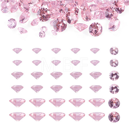60Pcs 3 Styles Cubic Zirconia Charms ZIRC-TAD0001-01C-1