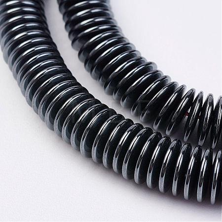 Non-magnetic Synthetic Hematite Beads Strands G-P262-12-1