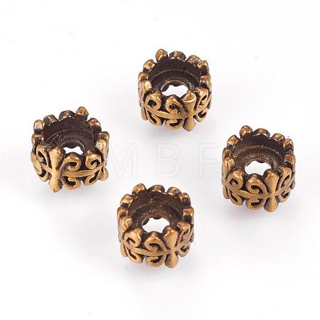 Brass Beads KK-K176-26AB-1