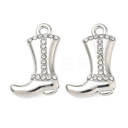 Alloy Crystal Rhinestone Pendants FIND-D044-17P-1