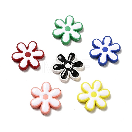 Opaque Acrylic Beads X-ACRC-I001-04-1