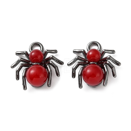 Gothic Alloy & Resin Pendants FIND-G118-06B-02-1