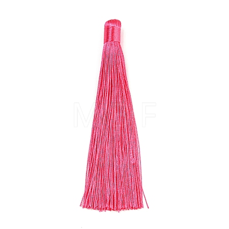 Nylon Tassels Big Pendant Decorations HJEW-G010-B14-1