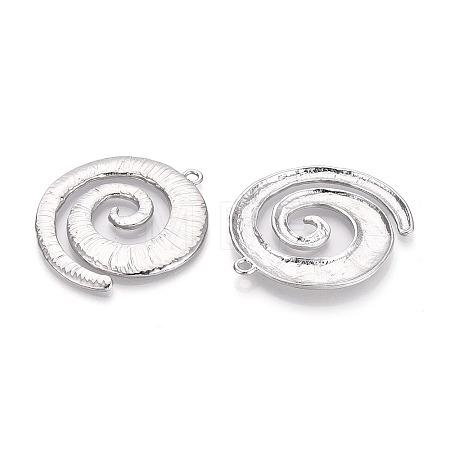Textured Alloy Big Pendants PALLOY-T091-41P-1