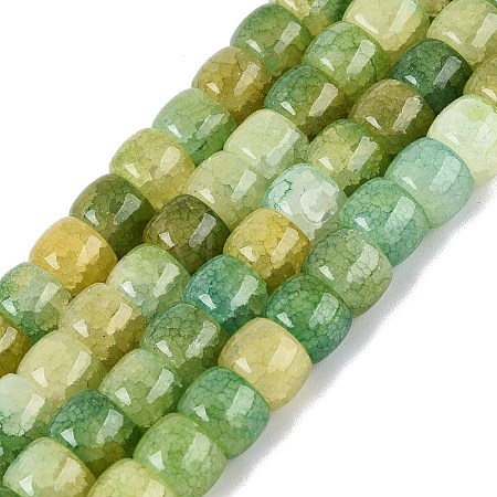 Ombre Effect Dyed Glass Beads Strands GLAA-Q106-05B-A04-1