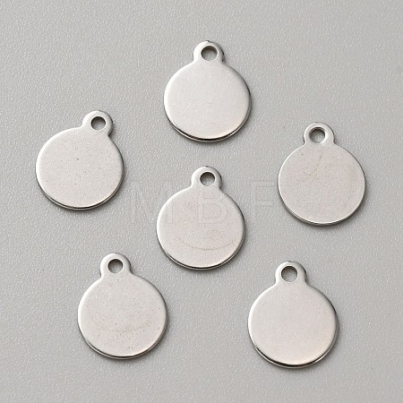 304 Stainless Steel Blank Charms STAS-WH0022-89E-P-1