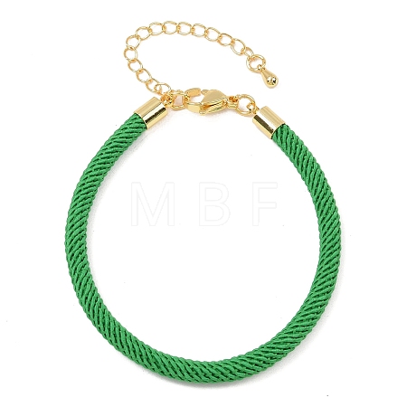 4.5MM Round Nylon Milan Cord Bracelet Making BJEW-I245-01G-39-1