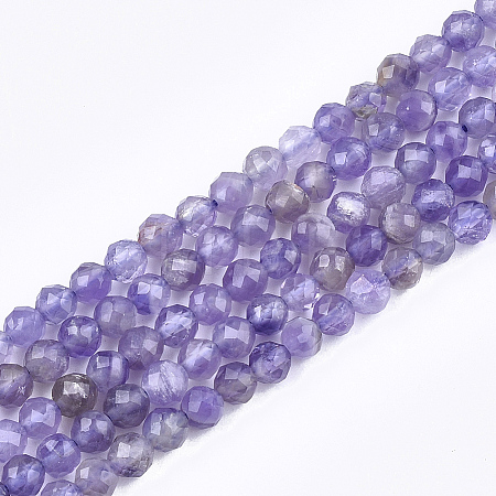 Natural Amethyst Beads Strands G-T108-35-1