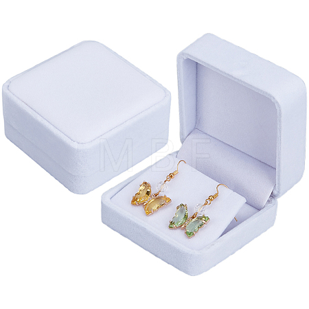 2Pcs Velvet Earring Boxes VBOX-BBC0001-01C-1
