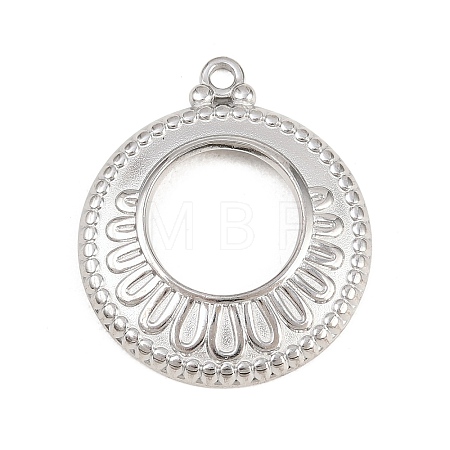 304 Stainless Steel Pendants STAS-L313-05A-P-1