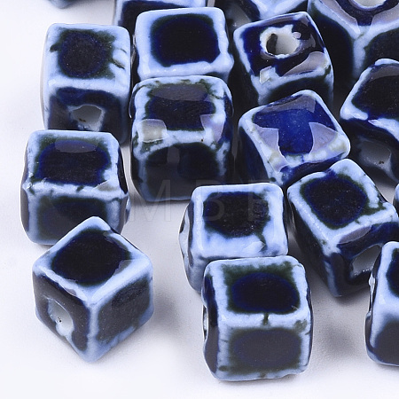Handmade Porcelain Beads PORC-S498-37B-1