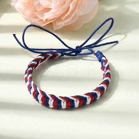 Adjustable Cotton Cord Braided Friendship Bracelets FB-CBA27E8-01C-1