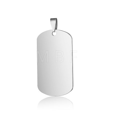 Anti-Tarnish 304 Stainless Steel Pendants STAS-I311-03B-P-1