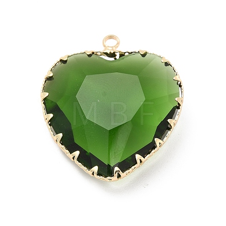 K9 Glass Pendants KK-E071-07KCG-10-1