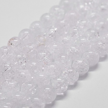 Natural Crackle Quartz Beads Strands G-D840-01-4MM-1
