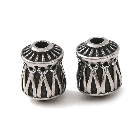 304 Stainless Steel Beads SA-CBAFBAB-09AS-D-1