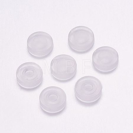 Comfort TPE Plastic Pads for Clip on Earrings KY-P007-B01-1