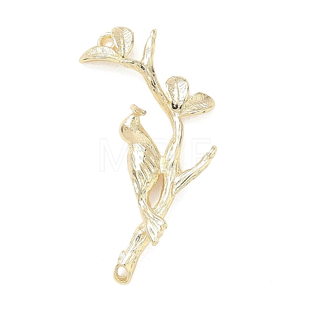 Brass Links Connector Charms KK-G601-06G-03-1