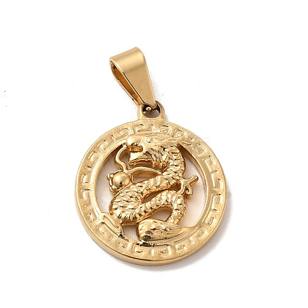 PVD Vacuum Plating 201 Stainless Steel Pendants STAS-K250-27-1