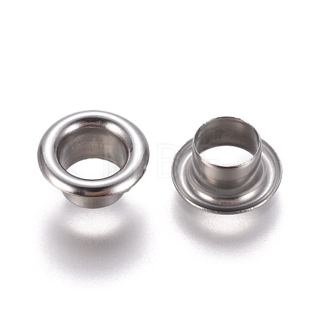 Non-Tarnish European Style 201 Stainless Steel Eyelet Core STAS-E474-09B-P-1