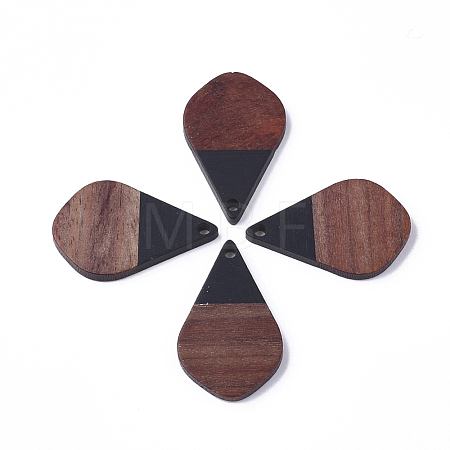 Resin & Wood Pendants X-RESI-S358-23A-1